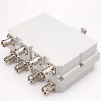 6帯コンビナー 低ピムコンビナー 698-2700MHz 4.3-10-F DIN-F カスタマイズされたデザイン