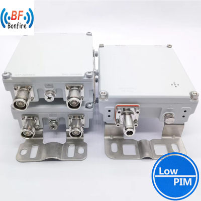 RFシングルユニットデュプレクサーコンビナー グレー 1710-1880/1920-2690MHz 7/16DIN 女性コネクタ