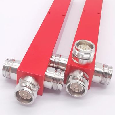 OEM/ODM ウルトラワイドバンド 4 Way Low Pim 反応性高電源スプリッター 617-4000MHz 4.3-10 F