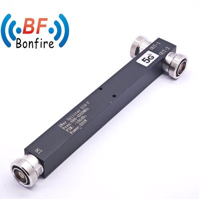 4.3-10 F インターフェース 698-4200MHz 低ピム 2 方向反応電源分割器 1.100kg 総重量