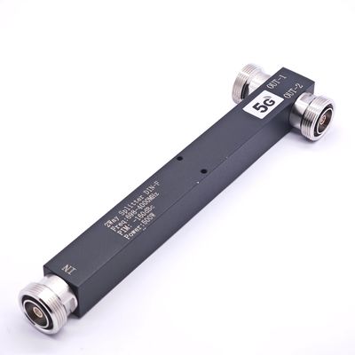 GFQ-0740-X7701 698-3800MHz N-Fコネクタ IP65付き2方向反応電源分割器