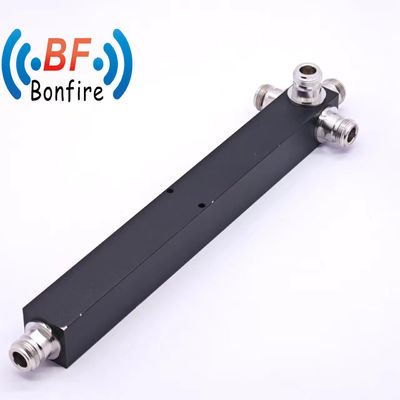 OEM/ODM 生産 698-3800MHz 4.3-10 女性 反応性 4 Way RF 低ピム パワー スプリッター
