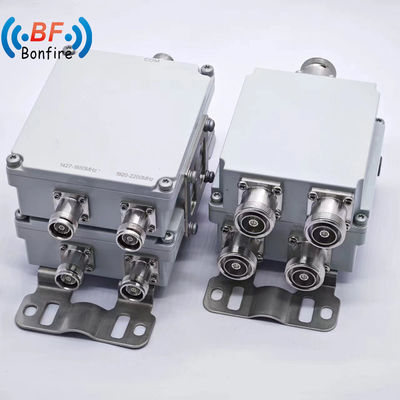 RFディプレクサー 1920-2170 2300-2400 2500-2700MHz 200W Ibs 黒用 N 女性コネクタ