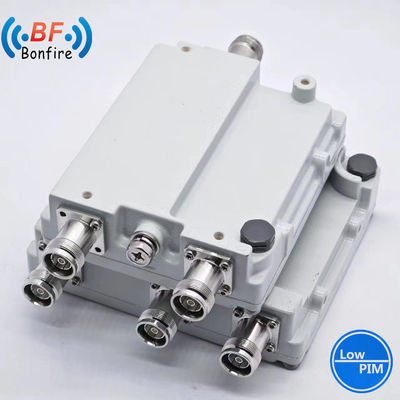 2300-2400 2500-2700MHz 低ピム-150dbc トリプレクサー RF ディプレクサー ツイン ディプレクサー RF 4.3-10-F コネクタ付き デュアルバンド コンビナー