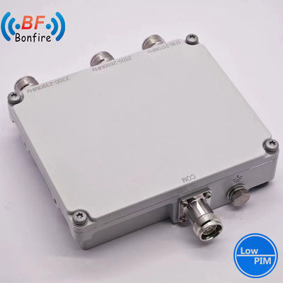 4.3-10f DIN-F IP67 低ピム-150dbc トリプレクサー RF デュプレクサー デュアルバンド コンビナー