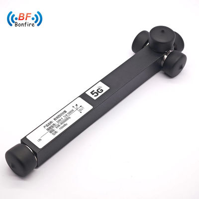 グレー 2 Way Splitter 2400-6000MHz DIN-F 黒 カスタマイズされたパッケージ 総重量 0.510kg