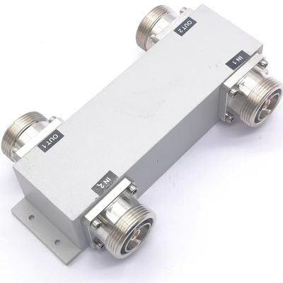 ハイブリッドコンビナー ハイブリッドカップラー 2 in 2 out DQ-0638-223301 617-3800MHz DIN-F 1