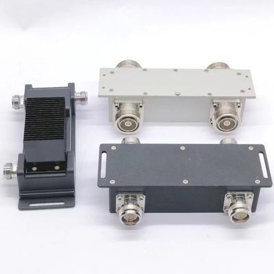 ハイブリッドカップラー 2 in 2 out 698-4000MHz DIN-F 幅広い周波数帯の信号結合