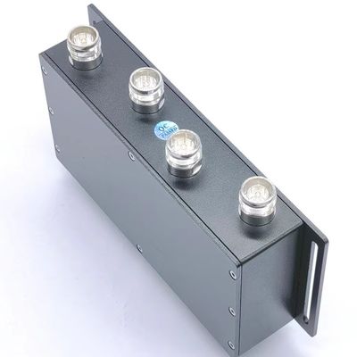 4.3-10-F インターフェイス ハイブリッド カップラー 4 in 4 698-4000MHz 2,000kg パッケージ総重量