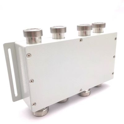 RFハイブリッドカップラー 4 in 4 out 698-4000MHz DIN-F 2,000kg パッケージ総重量