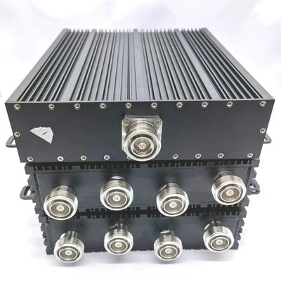 電気通信用 150dbcハイブリッドカップラー 4 in 1 698-3800MHz DIN-Fインターフェース