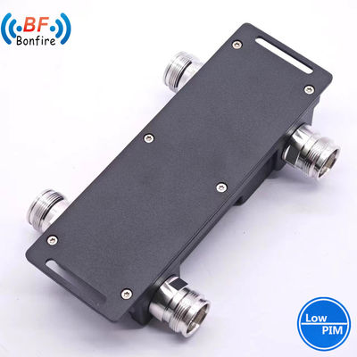 4.3-10-F/DIN-F/N-F 698-4000MHz 高電力低ピム RFハイブリッドカップラーハイブリッドコンビナー