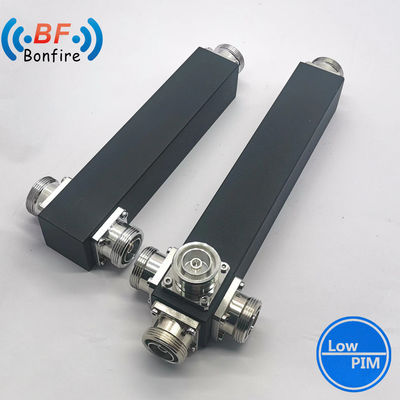2方向の回転反応型RF電源分割器/電源分割器 GFQ-XXXXXX 698-3800MHz 黒
