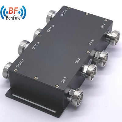 698-4000MHz 4X4 4 in 4 out 300W 155pim RFハイブリッドカップラー ハイブリッドコンビナー