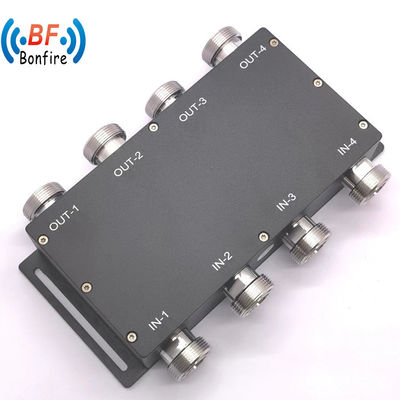 698-4000MHz 4X4 4 in 4 out 300W 155pim RFハイブリッドカップラー ハイブリッドコンビナー