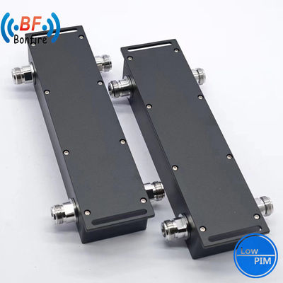 2 in 2 out Low Pim RF ハイブリッド コンビナー 698-4000MHz N 女性コネクタ 50W 入力電力