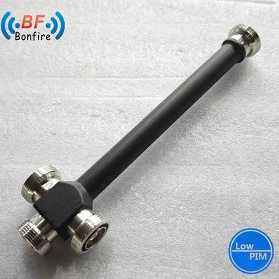 22.00cm * 7.00cm * 4.00cm DINコネクタ 3 Way RF パワースプリッタ パワーディバイダー 617-4000MHz