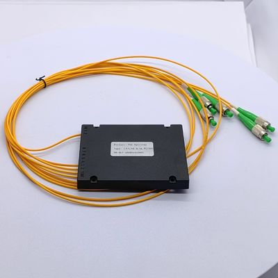 1*4 シングルモード PLC スプリッター 0.500kg パッケージサイズ 25.00cm * 20.00cm * 10.00cm