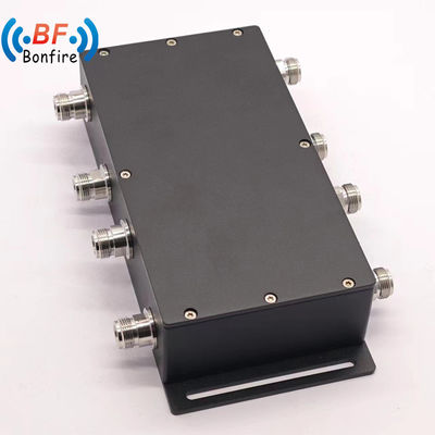 RFハイブリッドコンビナーハイブリッドカップラー 4*4 617-3800MHz 7/16 DIN N-Fインターフェースを持つ女性