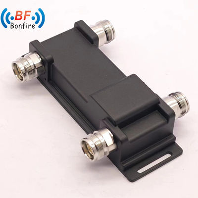 200W 698-4000MHz 4.3/10-女性 低ピム-160dbc 2 in 2 out 3dB アップラー コンビナー