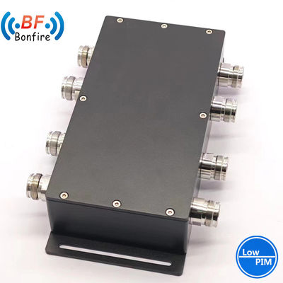 DQ-XXXXX 300W 617-3800MHz 4.3-10女性 4 in 4 アウト ハイブリッド カップラー コンビナー