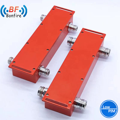 4.3-10-F/DIN-F/N-F インターフェイス 698-3800MHz 2 in 2 out RFハイブリッドコンビナーカップラー IBS