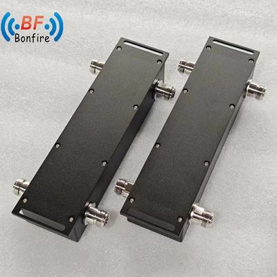 4.3-10-F/DIN-F/N-F インターフェイス RF ハイブリッド コンビナー ハイブリッド カップラー 2 in 2 698-3800MHz