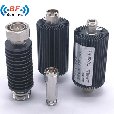 赤色 5W RF DC-3GHz 同軸固定減衰 Nm-NFコネクタ 3dB 5dB 6dB 7dB 8dB 10dB 13dB 15dB 20dB 30dB 40dB
