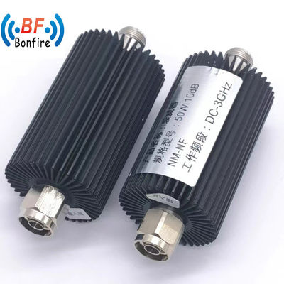 赤色 5W RF DC-3GHz 同軸固定減衰 Nm-NFコネクタ 3dB 5dB 6dB 7dB 8dB 10dB 13dB 15dB 20dB 30dB 40dB