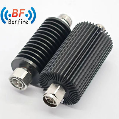 グレーDC-3800MHz RFコアシアルアテンチュエーター 40dB Nタイプ 男性から女性 10W低ピムアテンチュエーター