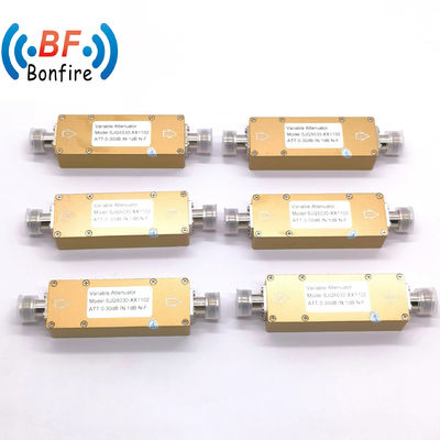 DC-3000MHz 5W 10W RF 変数減声器でシグナルをスムーズに制御するためのステップ減声器