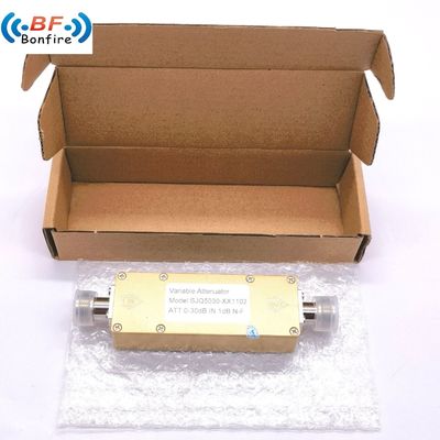 DC-3000MHz 5W 10W RF 変数減声器でシグナルをスムーズに制御するためのステップ減声器