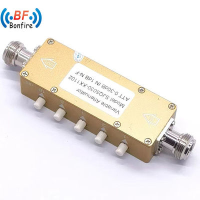 DC-3000MHz 5W 10W RF変数減声器 無線通信のためのステップ減声器