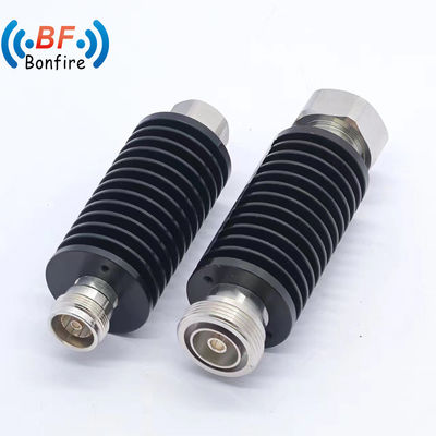 200W 調節可能な減衰器 変形減衰器 低ピム RF 同軸減衰器 グレー/赤