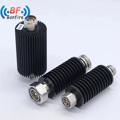 50W DC-3800MHz 3/6/10/15/20/40dB RF信号 N-M/N-Fインターフェイスのための変容性減衰器