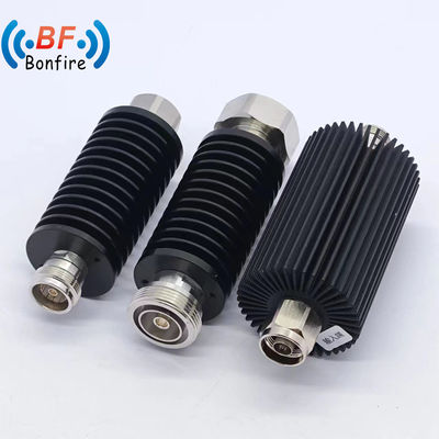 ブラックDC-3800MHzマイクロ波通信 RFコアシアルアテンチュエータ 調整可能なアテンチュエータ