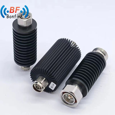 ブラックDC-3800MHzマイクロ波通信 RFコアシアルアテンチュエータ 調整可能なアテンチュエータ