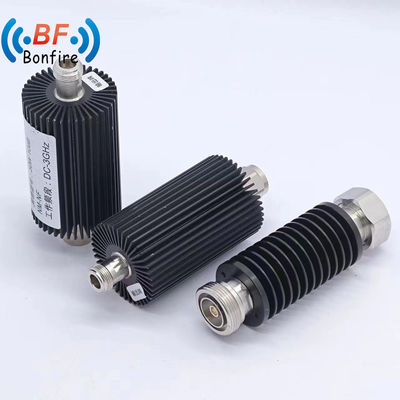200W N型減速器 パワー DC-3800MHz 50オーム 3/6/10/15/20/30/40dB 調整可能 黒