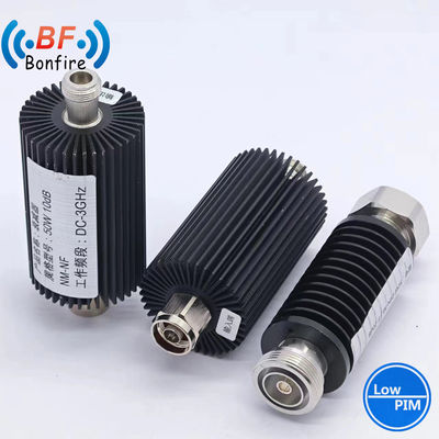 50W RF Attenuator 3dB-40dB SMA型 DC-3800MHz コアシアルマイクロ波調節可能なアテンチュエーター