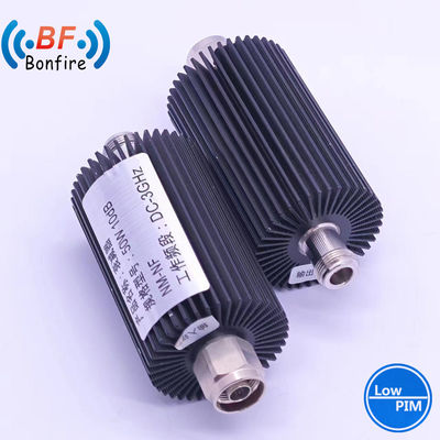 グレー 100W DC-3800MHz 3-40dB 調節可能な減衰器 電波同軸減衰器 電信システム