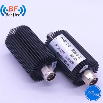 グレー 100W DC-3800MHz 3-40dB 調節可能な減衰器 電波同軸減衰器 電信システム
