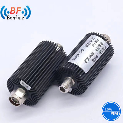 DC-3800MHz 7-16 DIN 50オム RF固定減声器 15/20dB 室内・室外向けに調整可能