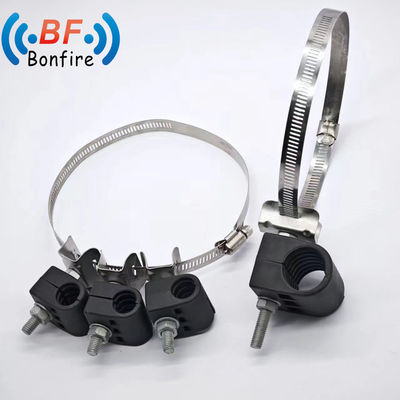 3*4.5-7mmと3*9-13mm 耐久性のあるケーブル支架のためのファイバーと電源供給ケーブルクランプ