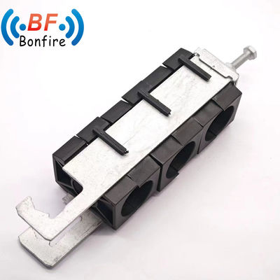 4.5-6mm 2* 7-22mm 建設プロジェクト用の3つのセールフック型ケーブルフィッダークランプ