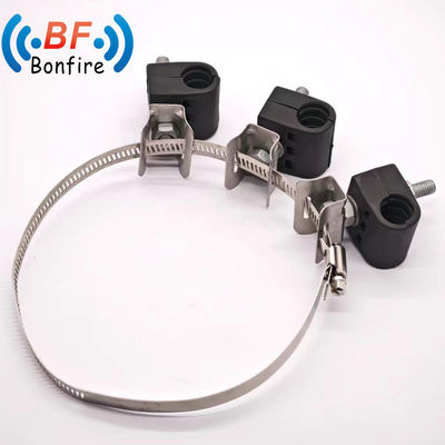 ケーブル管理用の3方向ファイバーと電源ケーブルフィッダークランプ 23.5-30.1mm 2* 4-8mm