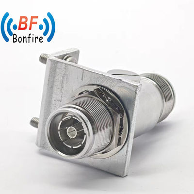 安全な N 男性からRP-SMA 男性 RF 双プラグケーブルコネクタのための雷電波保護