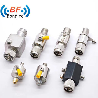 RFコアシアル雷電波保護 N-MからN-F 6000MHz UHF Pl259からSo239 ジャックアレスター