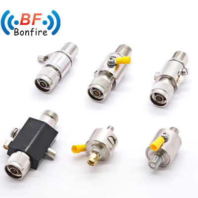 IP65 保護 屋外用 UHF 女性 防線 防雷
