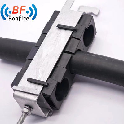 1-5/8&quot;コアシアルケーブルフィッダークランプでKXK-XXXXXシングルスタックでケーブル管理を改善する