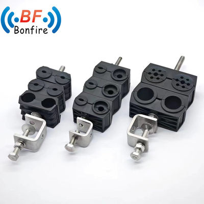 1-5/8&quot;コアシアルケーブルフィッダークランプでKXK-XXXXXシングルスタックでケーブル管理を改善する